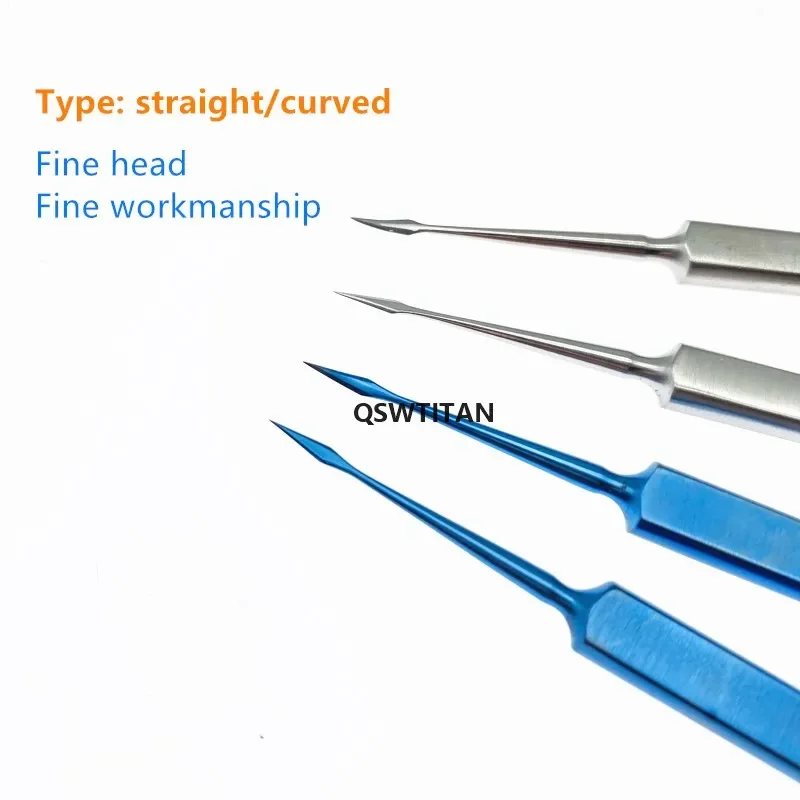 1PCS  Stainless steel titanium Foreign Body Needle Ophthalmology surgical Instruments  Pet surgical instruments