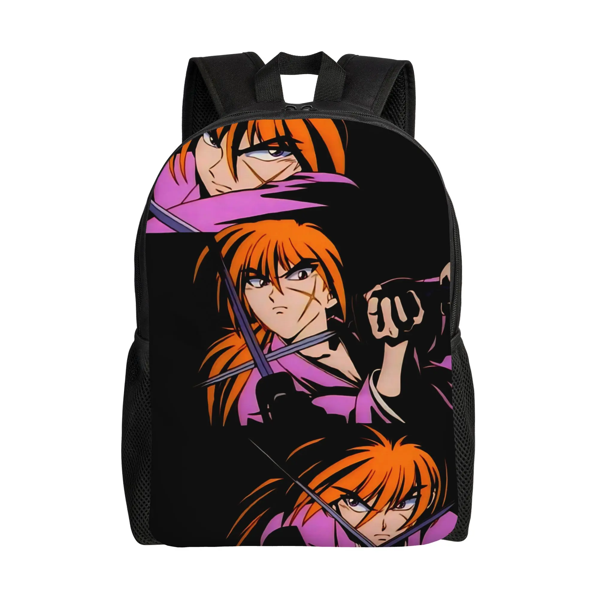 1Piece Backpack Orange Hair New School Year Schoolbag High School  R-Rurouni KenshinS Back To School Gift New Term Starts