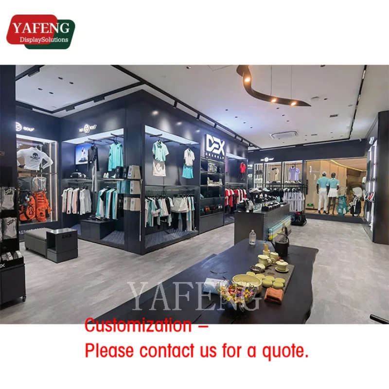custom.Modern Stainless Steel Ball Display Stand with Detachable Feature Clothing Bag Display Cabinet Club R