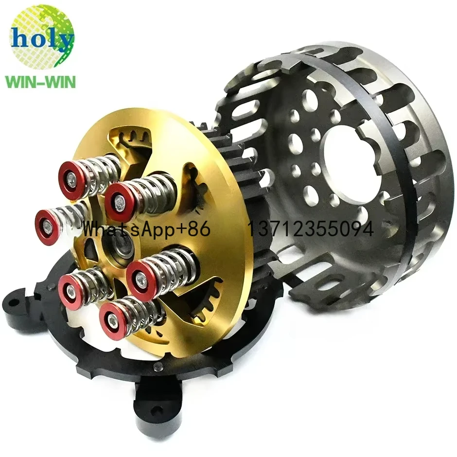 

Top CNC Machining Metal Motorcycle Spare Part OEM Manufacturer Aluminum CNC Motorcycle Dry Clutch Machining Parts