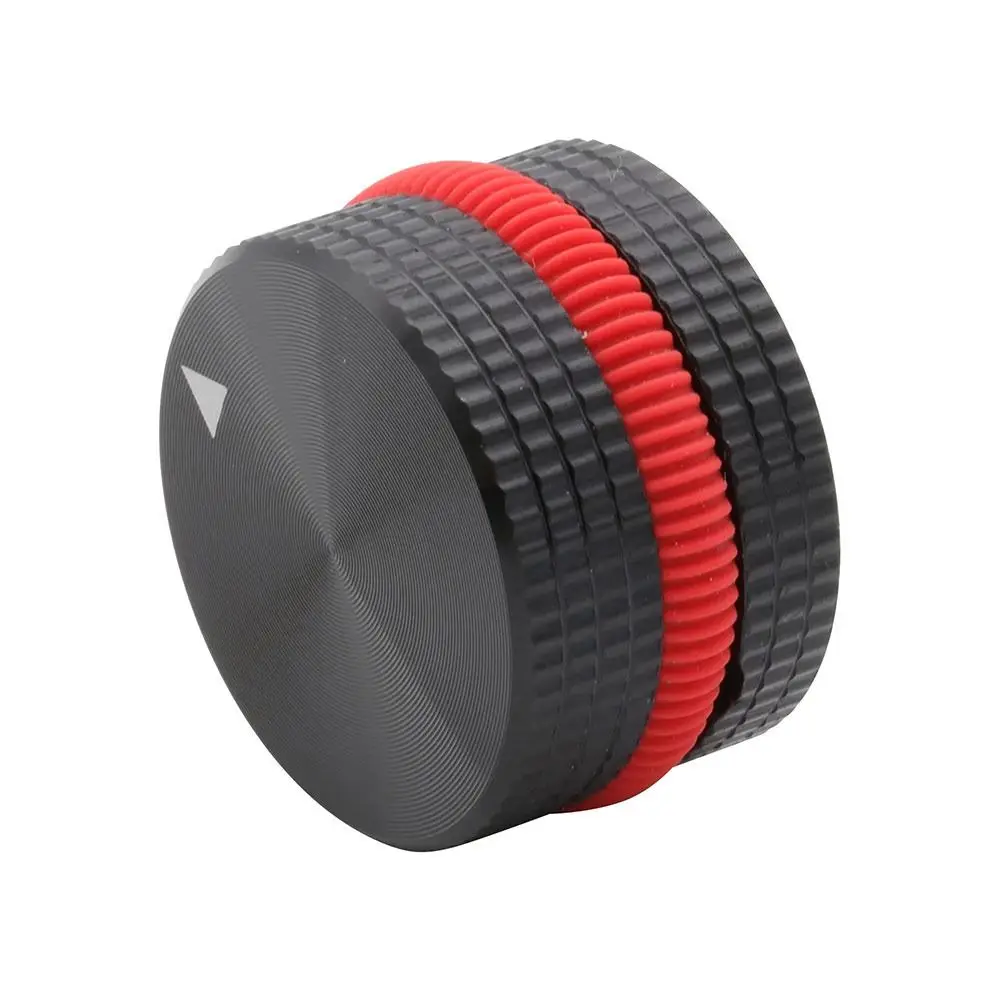 1Pcs 25x15.5mm Audio Volume Control Knob Solid Aluminum CNC Machined CD Player Knob 6mm Shaft Hole Anodized