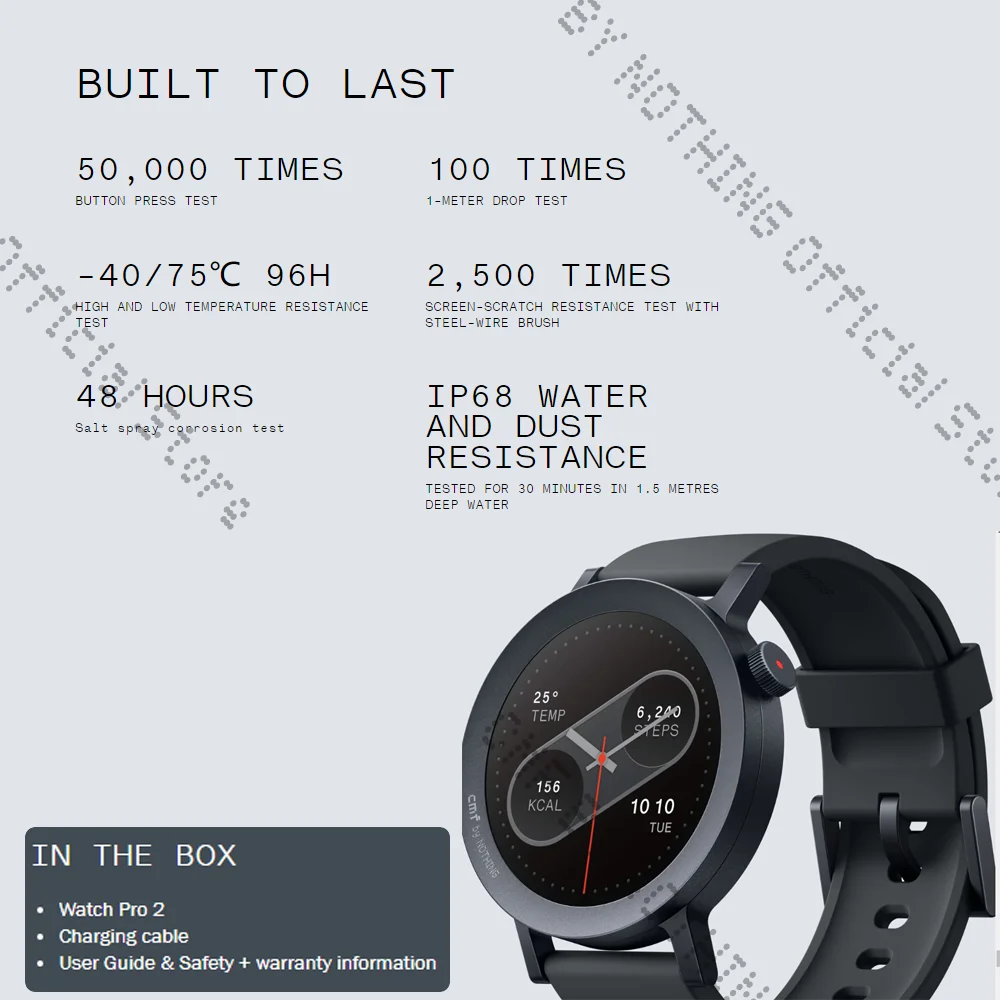 Global Version CMF by Nothing Watch Pro 2 1.32" AMOLED Bluetooth 5.3 BT Calls with AI Noise Reduction GPS cmf watch pro 2 image 5