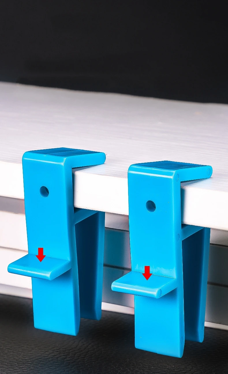 คลิปยึดตู้ไม้ ติดตั้งแผ่นไม้ ขนาด 15-20 มม. คลิปยึดแผ่นปิดตู้เสื้อผ้า ดีไซน์ใหม่ พร้อมอุปกรณ์ช่วยงานไม้