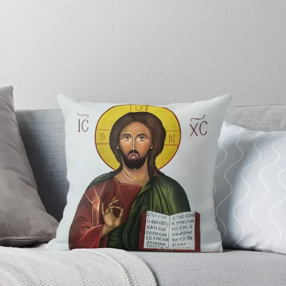

Pantocrator Throw Pillow Couch Cushions Sitting Cushion pillow