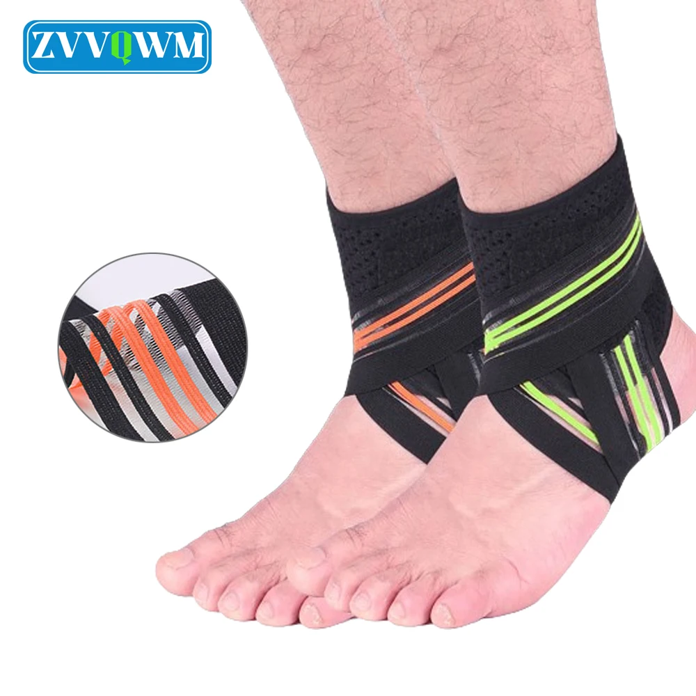 

1Pcs Adjustable Ankle Brace Stabilizer Women Men Pain Foot Brace Ankle Support Sport Running Ankle Sleeve Achilles Tendonitis