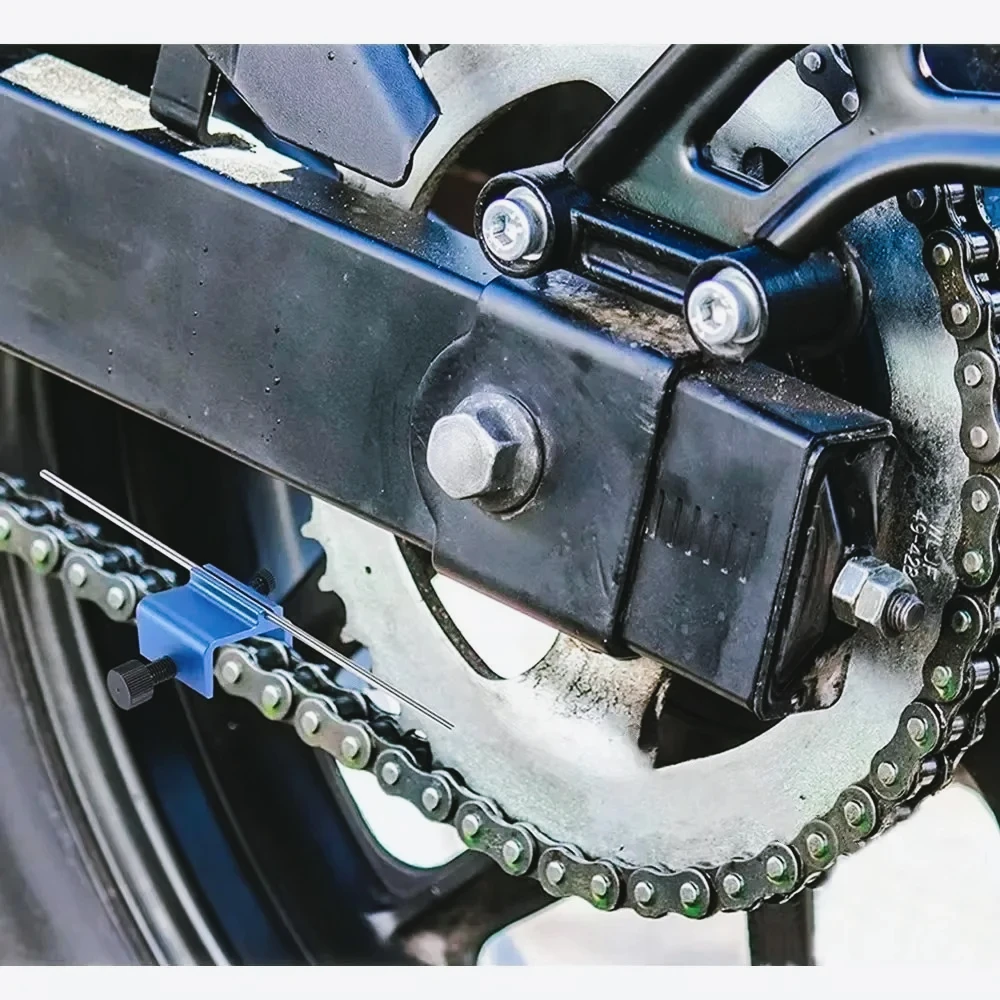 Herramienta Universal  alineación  cana  motocicleta, herramienta  ajuste  cana  piñón  aluminio, alineación d