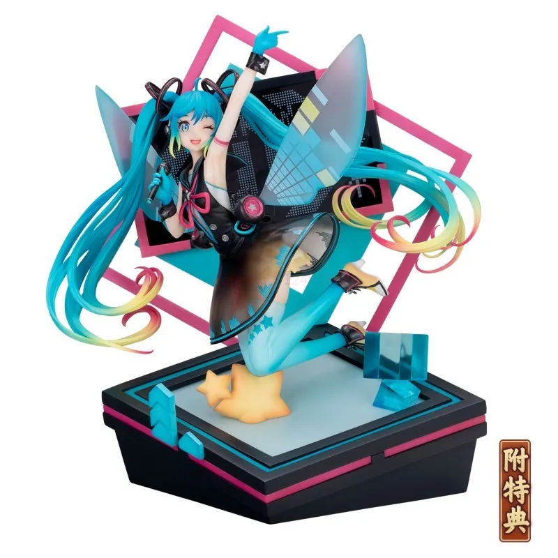 24cm Hatsune Miku Action Figure Stock Original Genuine Apex Toys Pick Me Up Piapro Characters Pvc Model Toys Doll Gift