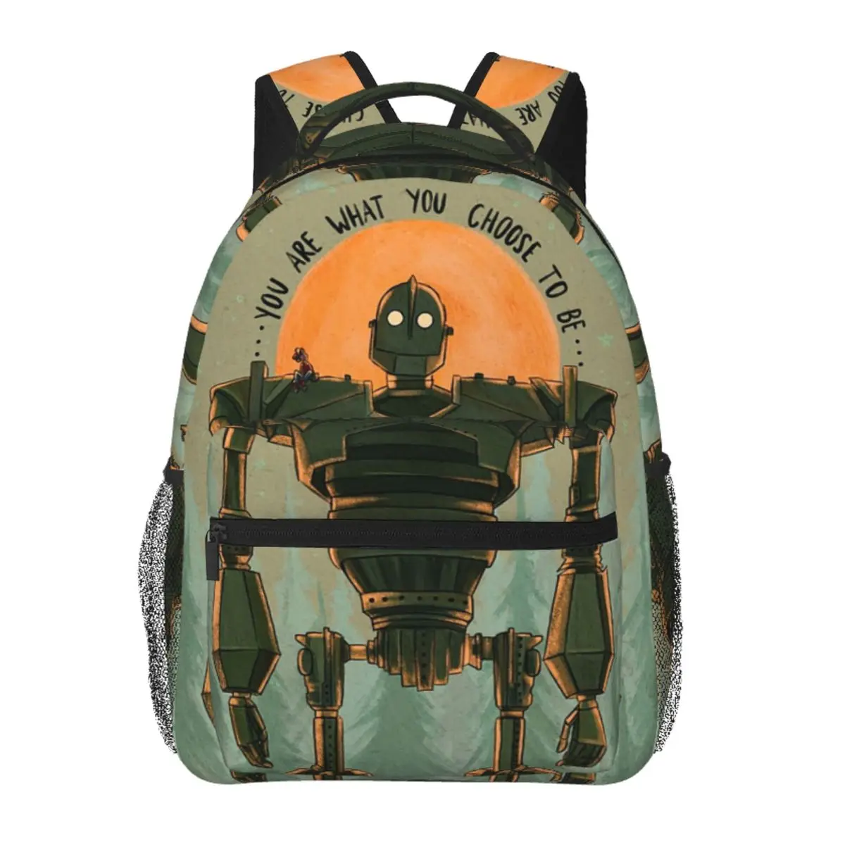 You Are What You Choose To Be Backpack Student BookBag Kids School Bag Computer Shoulder Bags for Men Women