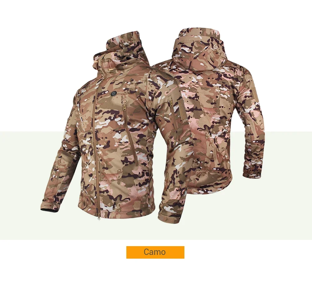 7-zone USB heating jacket for men's and women's waterproof winter warm electric washing jacket for warmth men's winter jacket 19 Sac71d09f544842e28bf0c9679d8ae2b3X