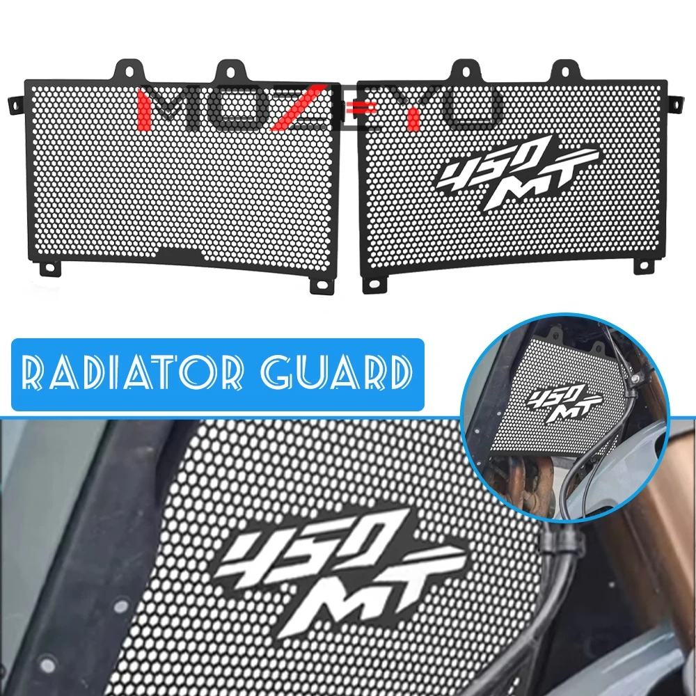 

450MT For CFMOTO CF MOTO 450 MT 450 MT450 IBEX 450 2024 2025 2026 Motorcycle Radiator Guard Protector Grille Cover Protection