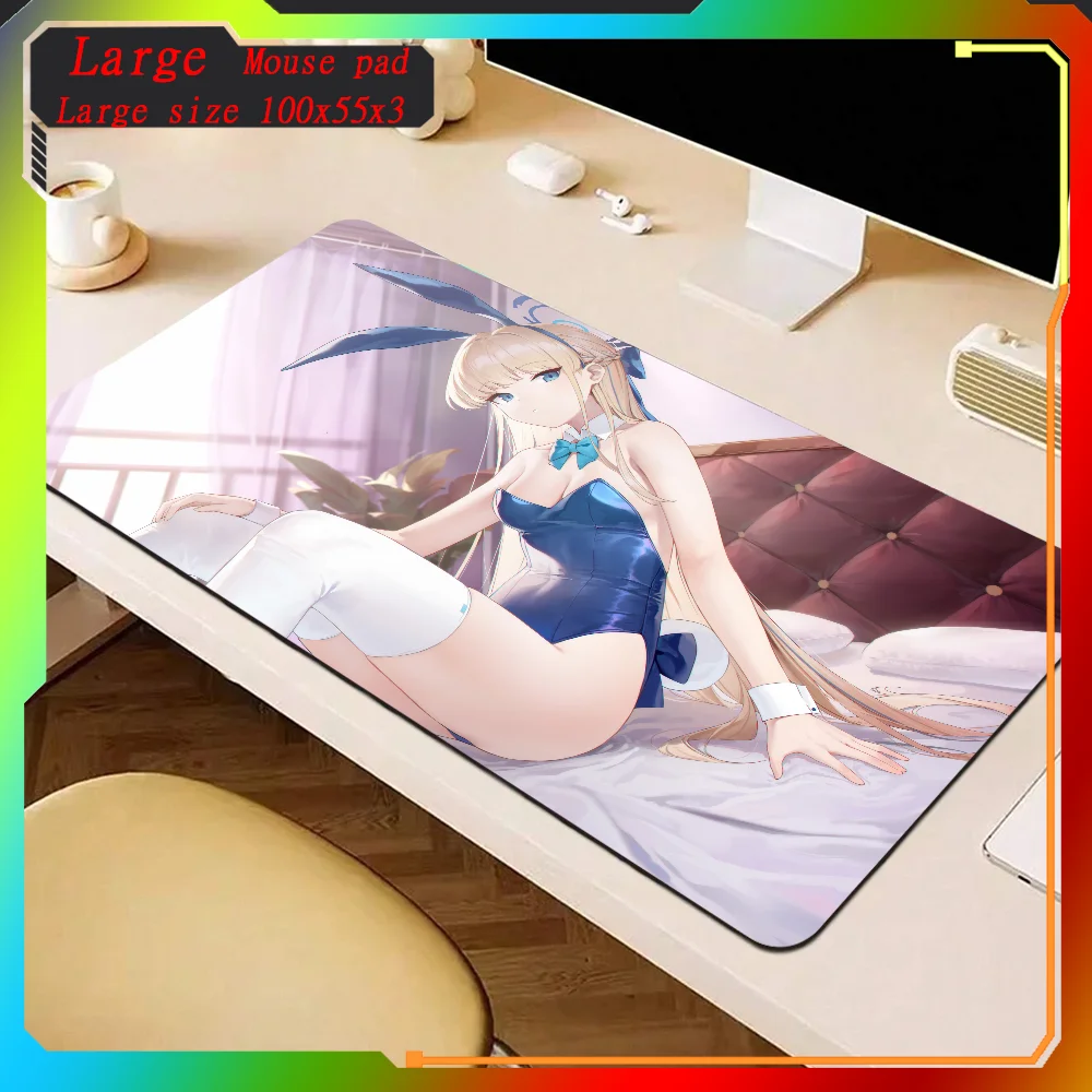 Hot selling items Azur Lane Asuma Toki Computer Mouse Pad Gamer Japan Desk Pc Cabinet Keyboard Gaming Mats Xxl Large Mause Pad