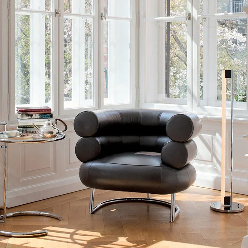 

Nordic Designer Single-Seat Sofa Chair Bibideng Chair Leather Single Sofa