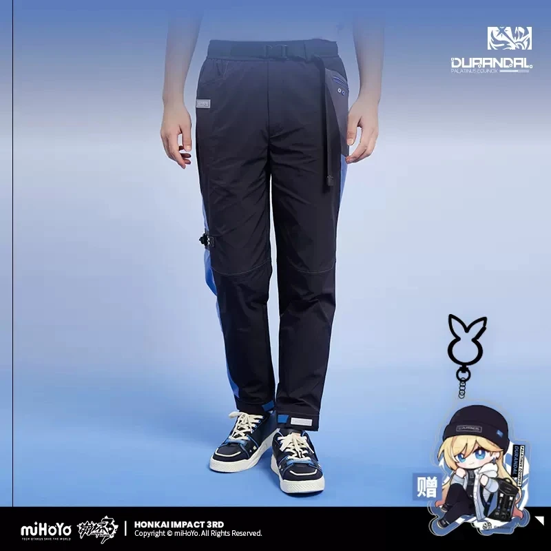 

3D Amine Game Honkai Impact 3 COSPLAY Durandal PALATINUS EQUINOX Series Theme Pants Couple Bottom