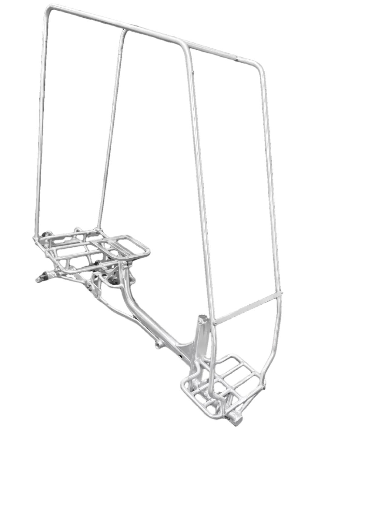 Modern Gloss Clear Acrylic Bike Stand, Portable Desk Display Rack