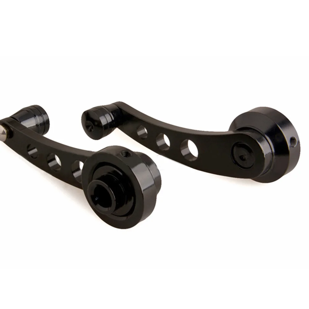 

4pcs Car Window Crank Handle Aluminum Alloy Manual Window Winder Replacement For Universal Car Door Interior Accessories