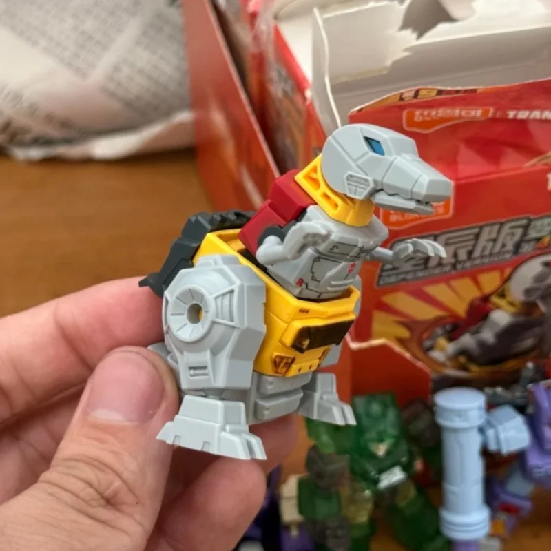 新しい Blokees トランスフォーマーディフェンダーバージョン波 4 グリムロックロディマスプライム子供組立モデルアクションフィギュアミステリーボックスギフト