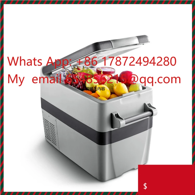 Overland Anti Vibration Compact Vehicle Coolers Solar Powered Car Fridges Refrigerator