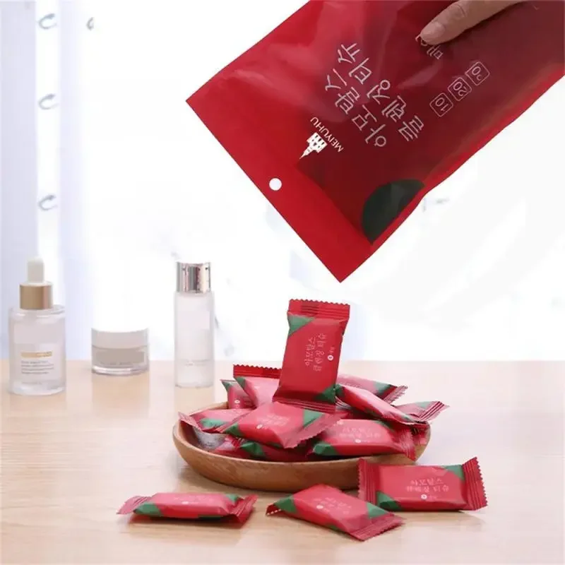 Portable Disposable Compressed Towel Cotton Face Towel Travel Candy Cleansing Non-woven Towel Cloth Wipe Accessories