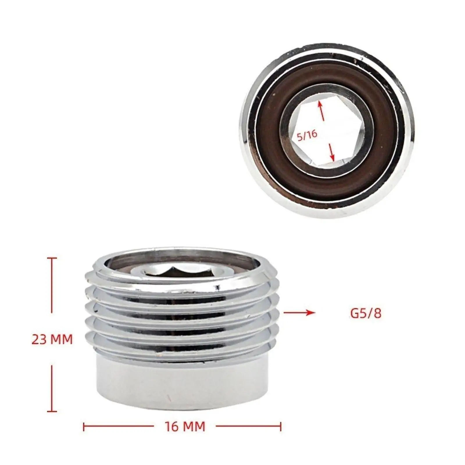 Scuba Diving Cylinder Adaptor Din to Yoke Conversion Regulator Supplies Heavy Duty Convertor Cylinder Accessories for Enthusiast view 6