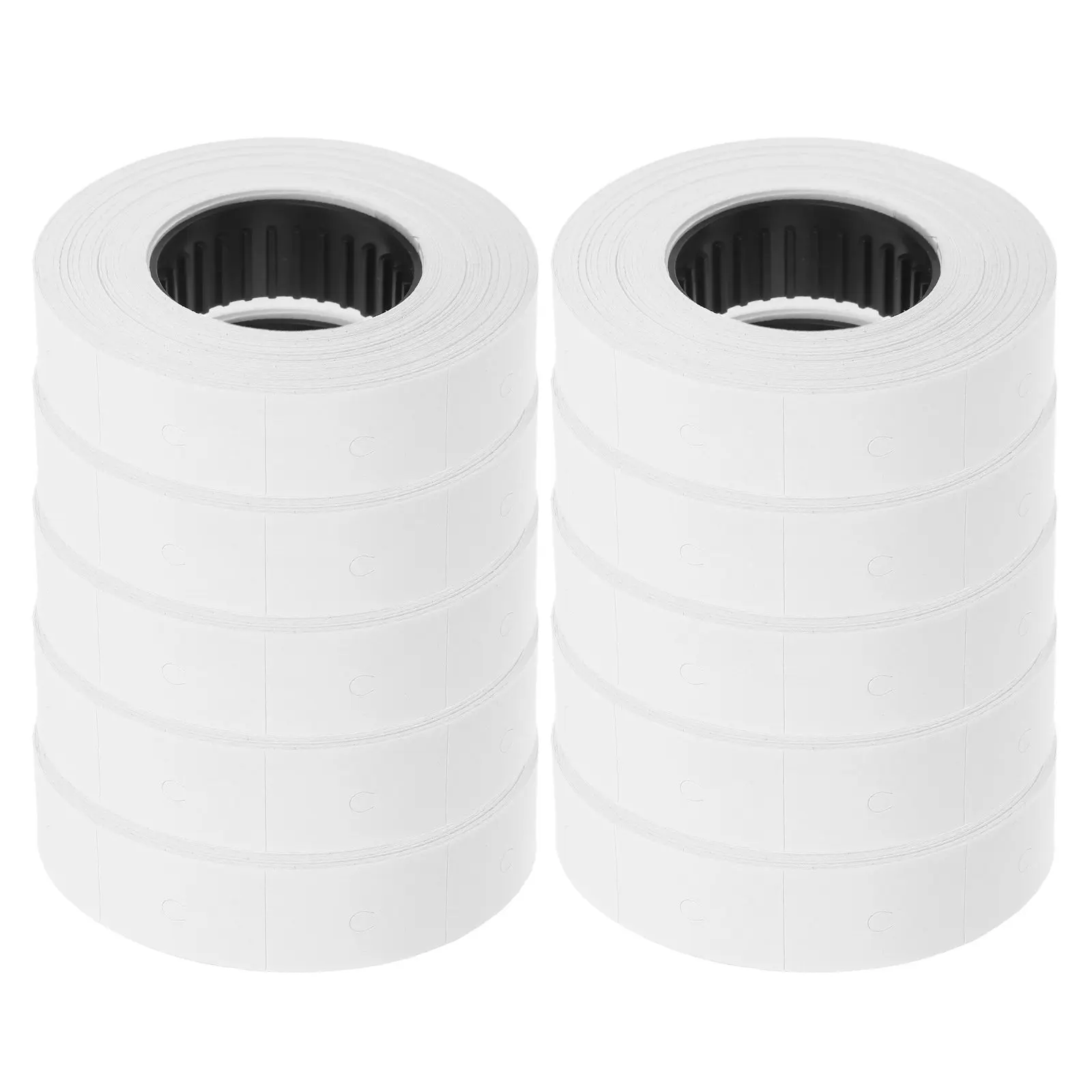 10 Rolls -6600 Dual Row Price Label Price Tags for Retail Pricing Marker Labeler Accessories Stickers for Labeller