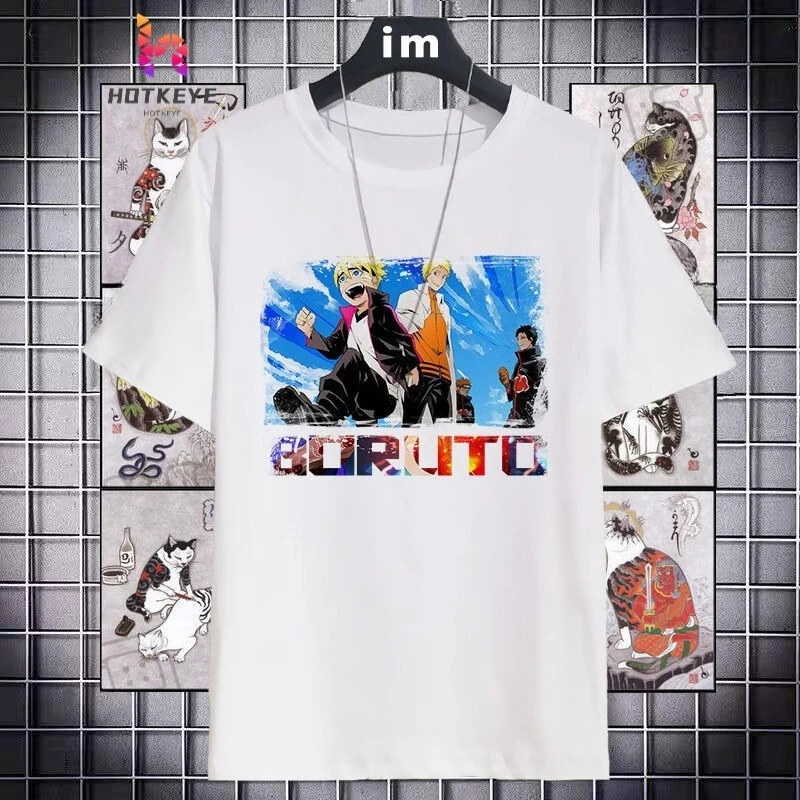 นารูโตะ: โบรูโตะ ฉบับใหม่; มินาโตะ; โบรูโตะ; มิตสึกิ; เสื้อยืด 3 มิติ ซาสึเกะ สำหรับเยาวชน เสื้อยืดแขนสั้นสำหรับผู้ชายและผู้หญิง