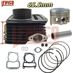 65.5MM Bore Motorcycle Engine Cylinder Piston Ring Kit for TYAN TY223 TY 223 TY250 Vento Tornado Rocketman Crossmax Workman 250