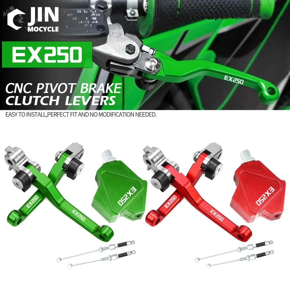 

For GASGAS EX250 EX 250 2017 2018 Motorcross Accessories CNC Stunt Clutch Lever Easy Pull Cable System Brake Clutch Levers Parts