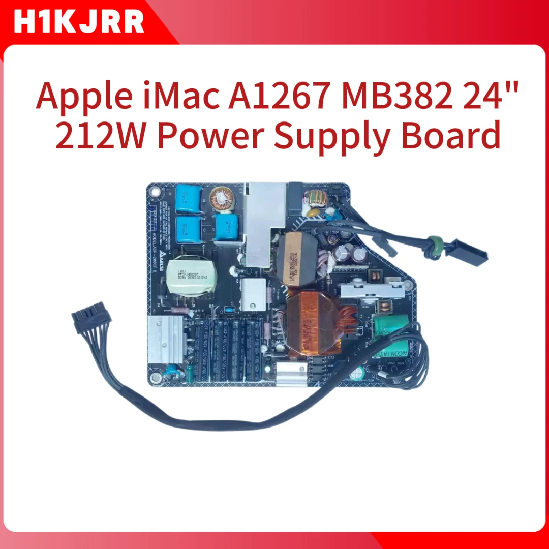 

98% new For Apple iMac A1267 MB382 24" 212W Power Supply Board ADP-200CF 614-0428 AcBel PSU Replacement