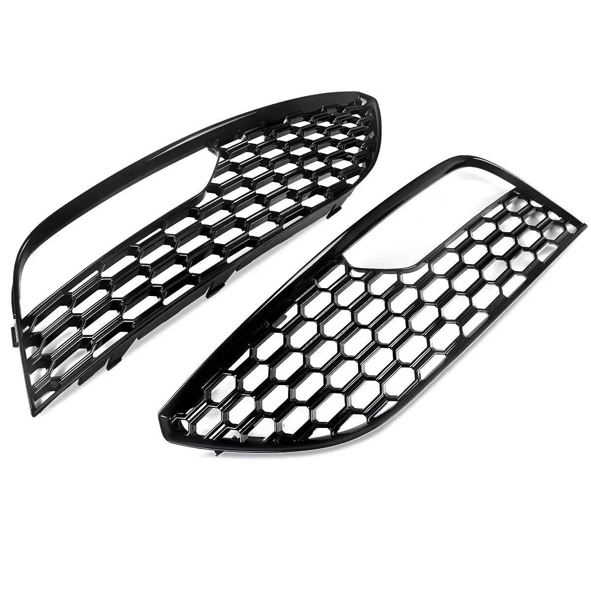 For Audi A3 8V 2012-2016 Basic Standard Bumper Front Bumper Fog Light Grille Cover Left Right Pair 8V3807681 8V3807682