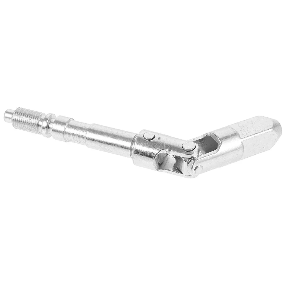 

Accessories Floor Jack Universal Joint Horizontal Silver Iron Handle Replacement Adjustable Smooth