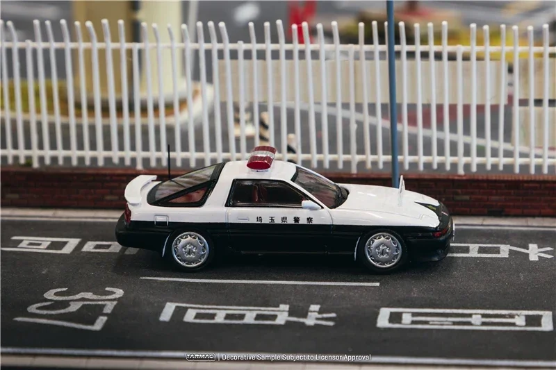 Tarmac Works 1:64 Supra Japan Police Car Diecast Model Car