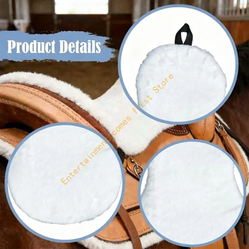 Horse Pad with Inner Cushioning Layer Shock Absorbing for Routine Trail Outings 55KD