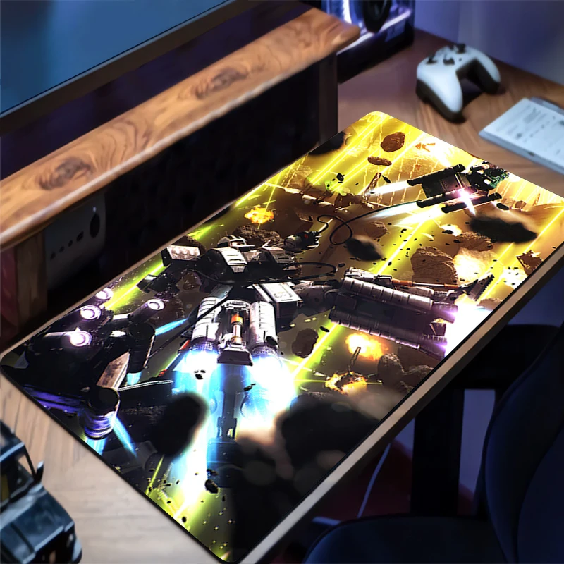 

Mouse Pad Mechanical Warrior Gundam Zaku II HD Mouse Mat Gaming Mats Laptop Desk Mat PC Accessories Keyboard Pad Rubber Mousepad