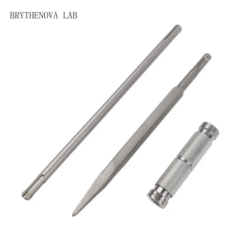 SDSPLUS for Rotary Hammer Drill Compatible 26Cm Rod Extension Set Quick Release Design