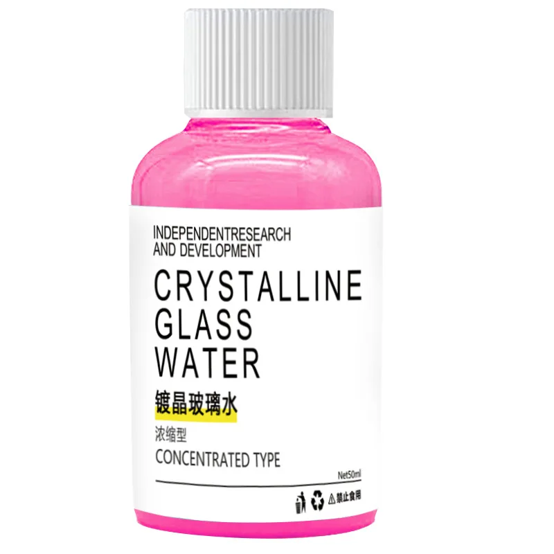 Tergicristallo liquido per acqua concentrato in vetro cristallo Essenza per rimozione pellicola di olio per residui di insetti antipioggia per finestrini dell'auto