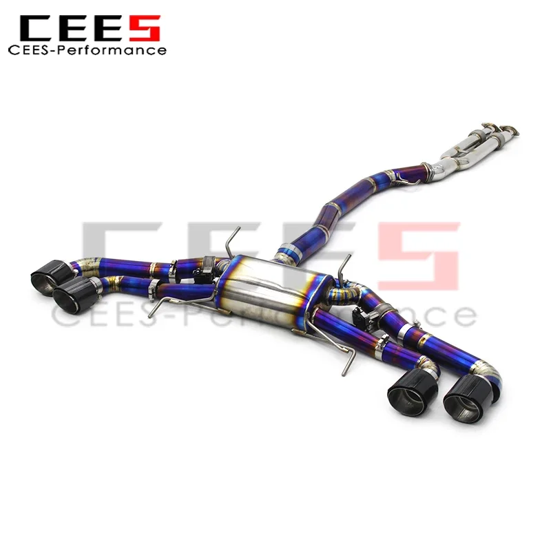 CEES Exhaust Catback for Nissan GTR GT-R R34/R35 3.8TT 2008-2023 Exhaust Pipe Valvetronic Exhaust System
