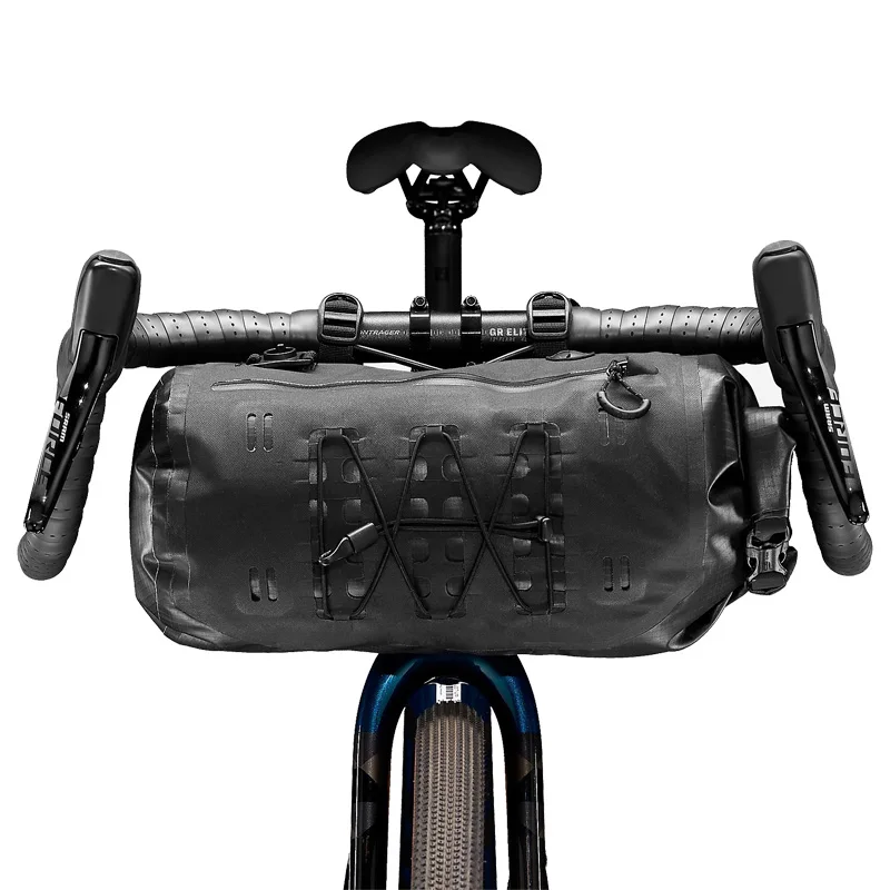 Bike Handlebar Bag Bicycle Front Bag Frame Storage Roll Bag Mountain Road Bikes Cycling Accessories