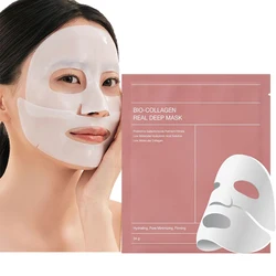 1/5/10PCs Absorbable Bio-Collagen Real Deep Mask Night Moisturizing Mask Firming Nourish Brightening Moisturizing Skin Care