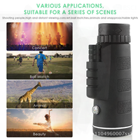 Lijian 40X60 High-Power Mobile Phone Lens Night Vision Outdoor Telescope High-Definition Monocular Telephoto Universal Clip