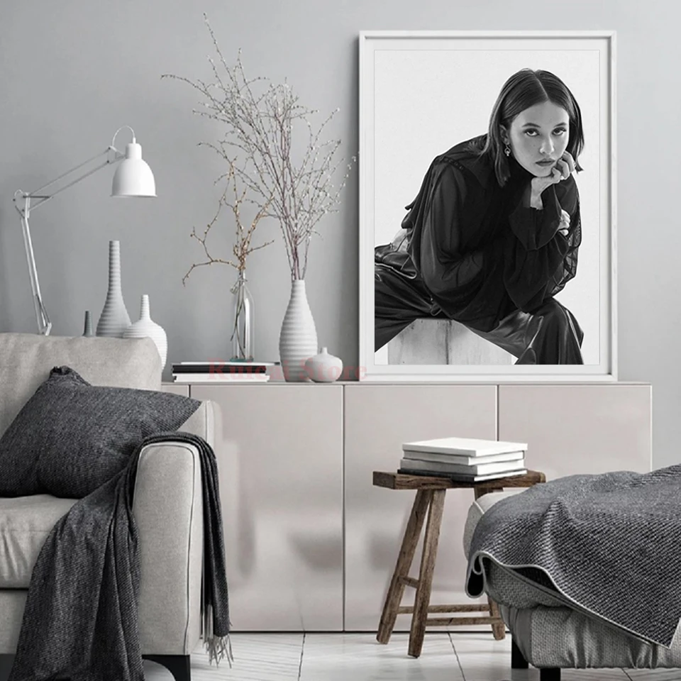 

Cailee Spaeny Posters Wall Art Canvas Art Prints For Cafe Dormitory Gril Room Home Decoration Painting Gift