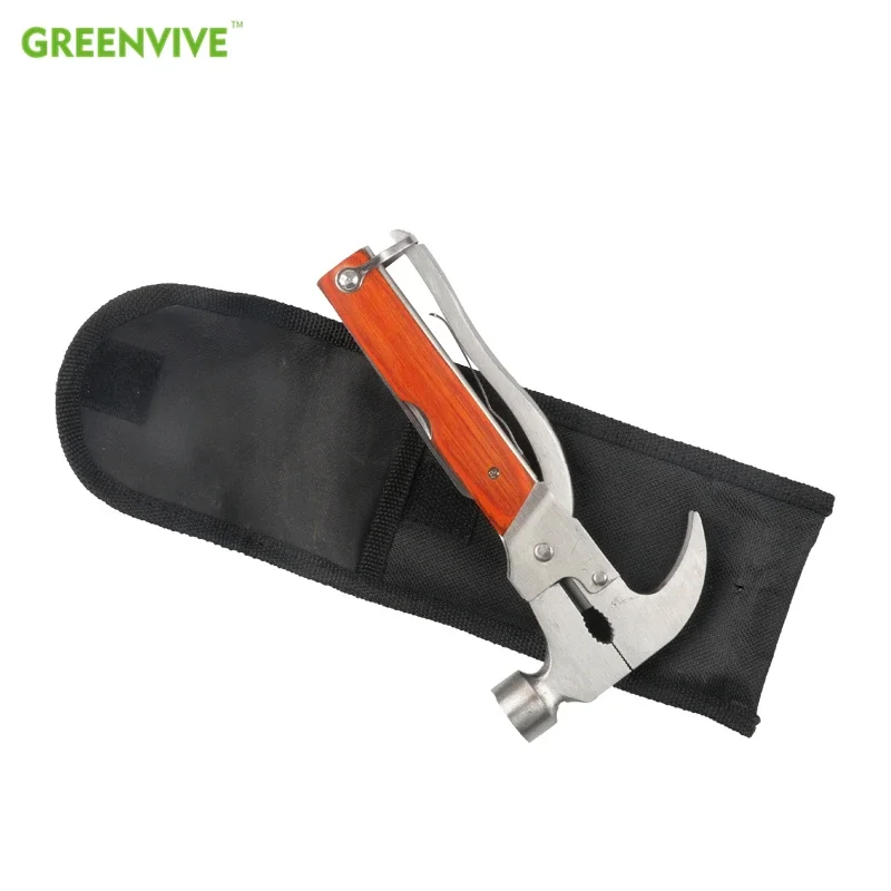 High Quality Sharp Multi Camping Survival Claw Hammer Tool Beehive Equipment Bee Hive Scraper Beekeeping Tool Beekeeper Supplies