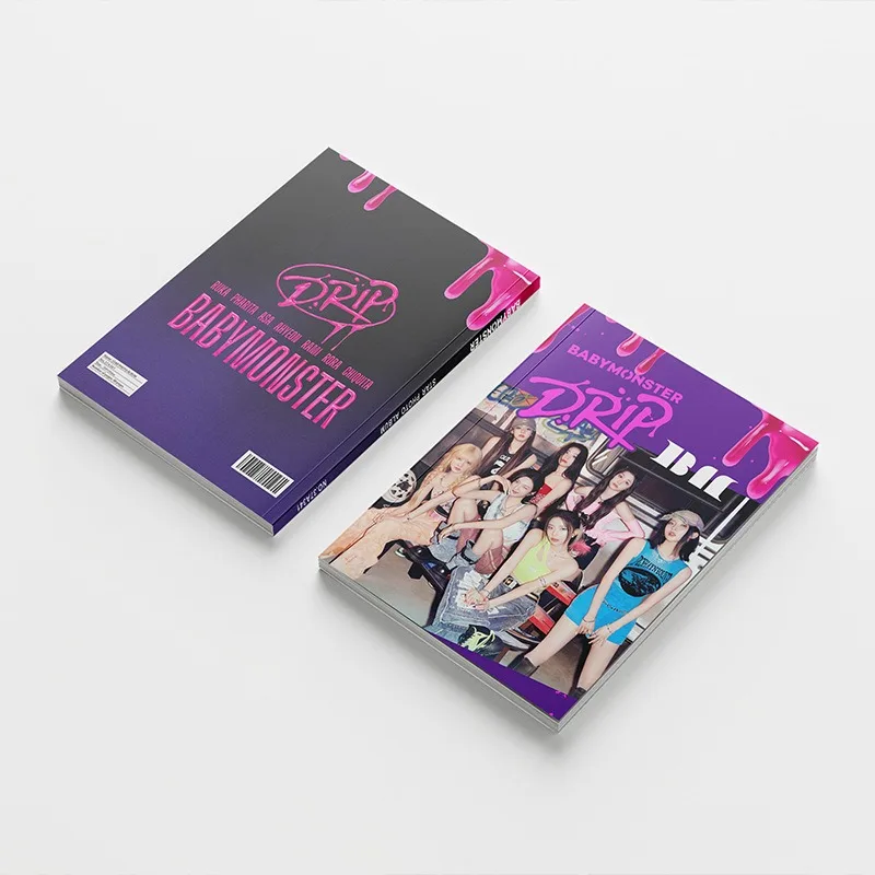 High-Quality BABYMONSTER DRIP Photobook – Limited Edition Fan Collectible