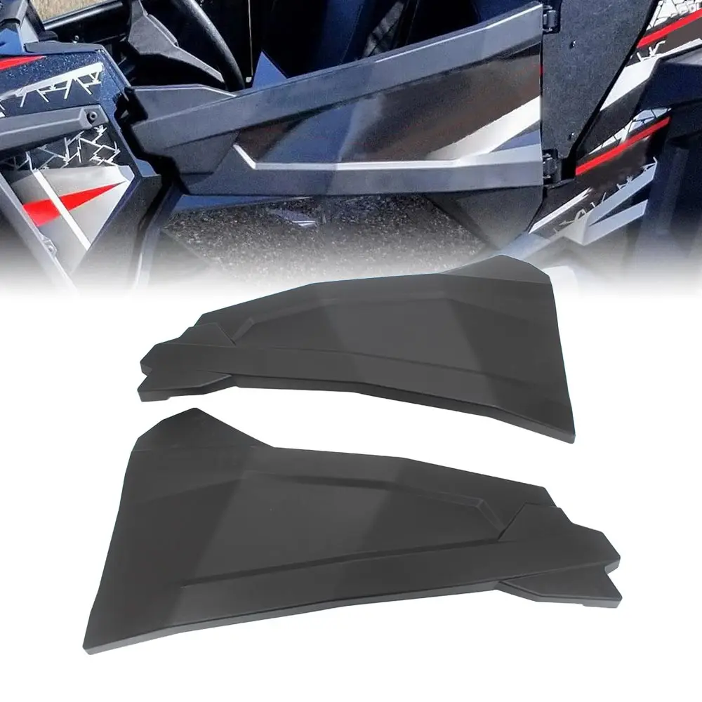 Left&Right Hand Door Panels Compatible With Polaris Rzr 2014-2020 Utv Accessories High-Quality Abs Matte Black Hand Door Panels