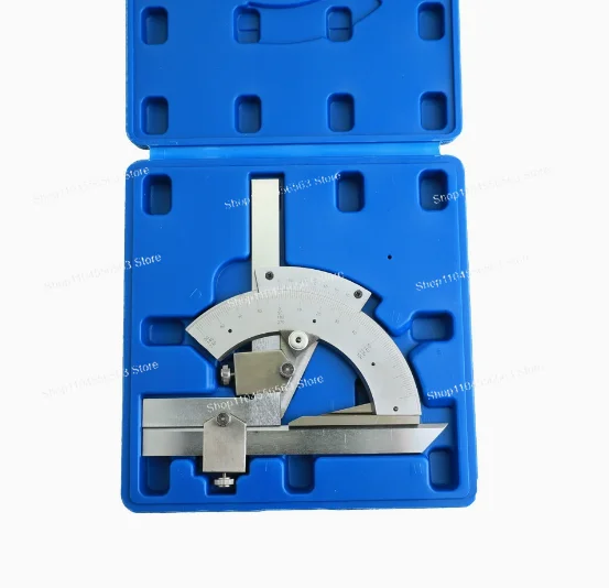 0-320° Universal Bevel Protractor Precision Stainless Steel Multifunctional Angle Ruler Goniometer for Woodworking Measurement