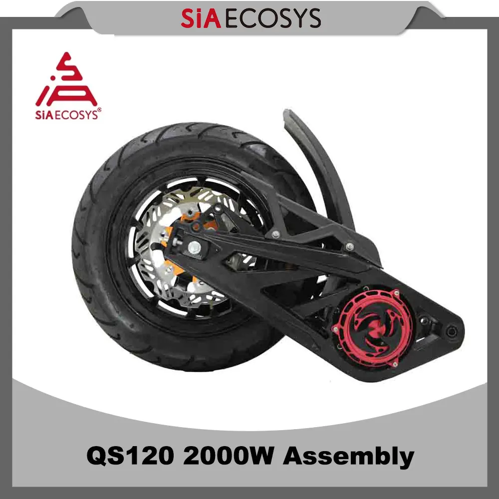 

SIAECOSYS/QSMOTOR QS120 70KPH 72V Mid Drive Motor 2000W Motor Assembly Kits for Electric Motorcycle