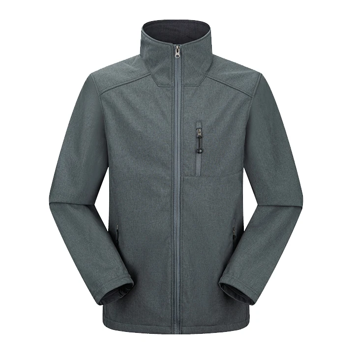 Trvlwego Herren Soft shell Jacke Trekking Fleece gefüttert wasserdicht wind dicht leichte Oberbekleidung voller Reiß verschluss Wander arbeit Reise mantel