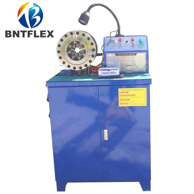 

Factory production 6-51mm 4SP BNT50 hydraulic hose crimping machine