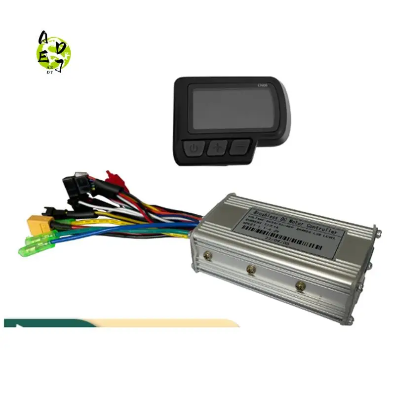 AED7-Ebike Kit Controller Bici Elettrica E Scooter Accessori Parte Motore Brushless Display LCD Pannello Schermo 24V 36V 48V