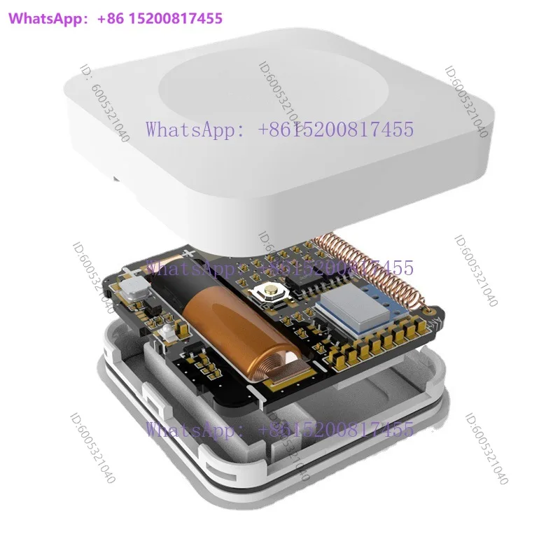 1PCS  [Plug-in-free] Ultra-low power consumption, water leakage protection, intelligent solenoid valve and sensor set