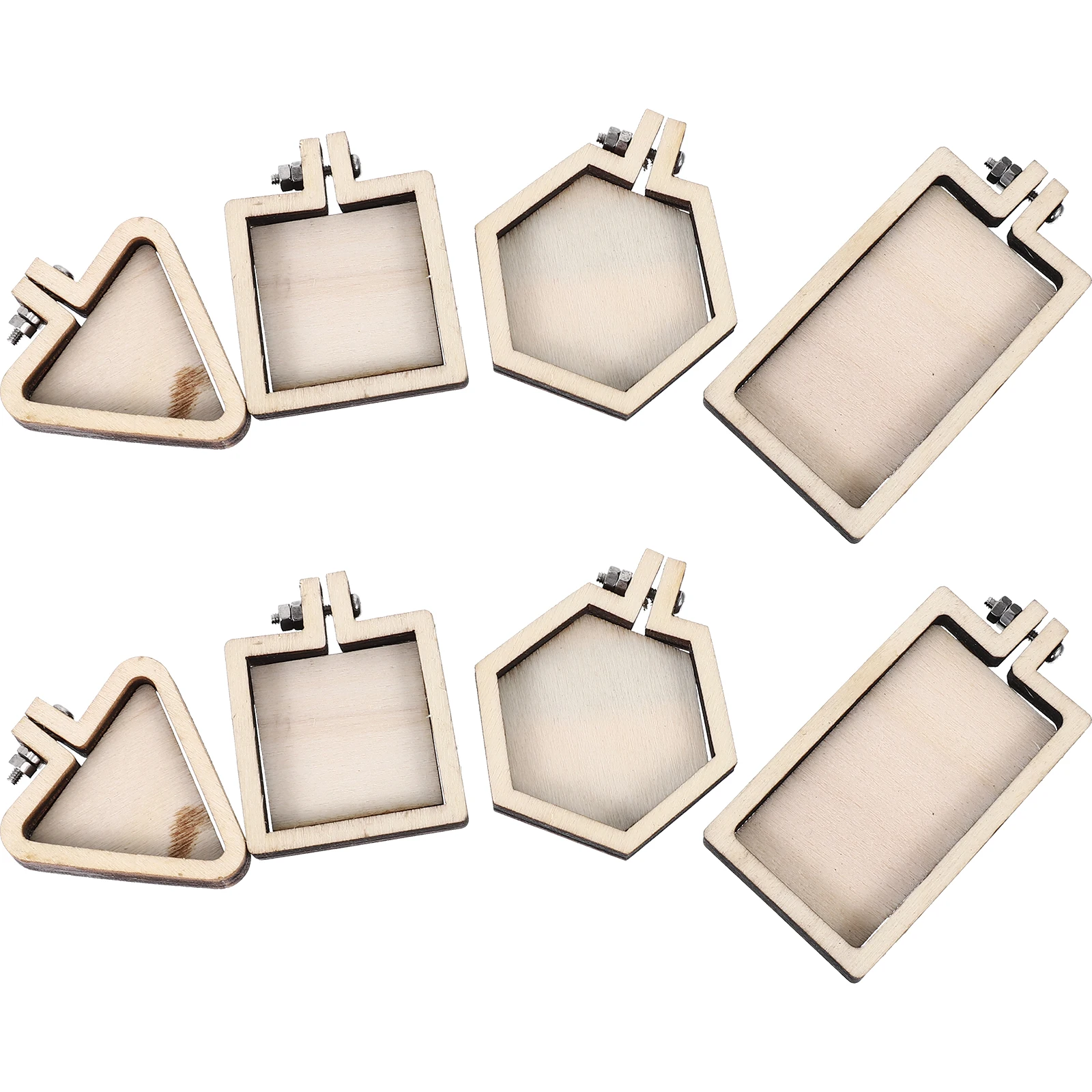 

8 Pcs Ring Mini Embroidery Tiny Sewing Rings Hoops Craft Aldult Frame Small Stitching Circle Work